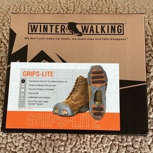 Winter Walking Grips-Lite Ice Cleats